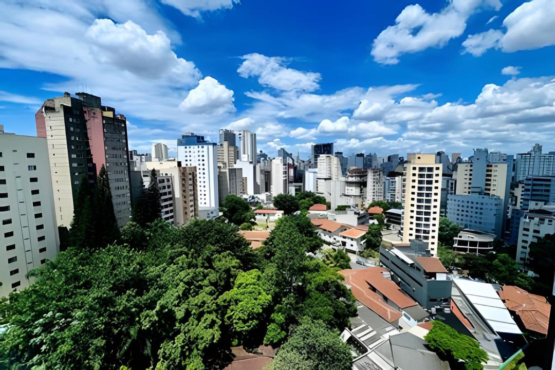 Linda Vista C Piscina, Sauna, Garagem E Academia Sao Paulo Bagian luar foto
